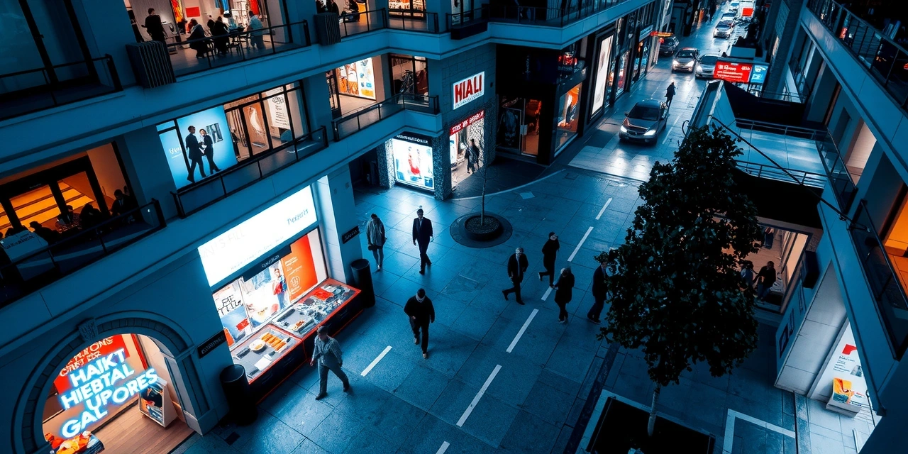 Urban retail movement analysis